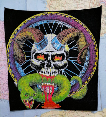 VENOM , Vintage Backpatch for Jacket , Razamataz Made in England 1980s