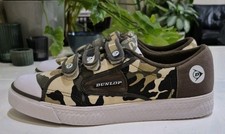 DUNLOP GREEN FLASH OG. MENS SIZE 8 UK TRAINERS. CAMOUFLAGE 