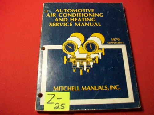 1979 MITCHELL AUTOMOTIVE AIR CONDITIONING & HEATING SERVICE MANUAL SUPPLEMENT