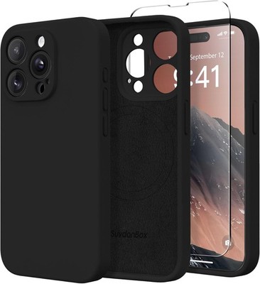 Magnetische Hülle für iPhone 13 Pro Max mit Kameraschutz und Displayschutz