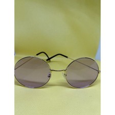 purple John Lennon Round Sunglasses   Vintage Circle Frame   New