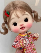 1/6 BJD Doll Big Head Baby DianDian Normal Color Y1 -Free Face Make UP+Free Eyes
