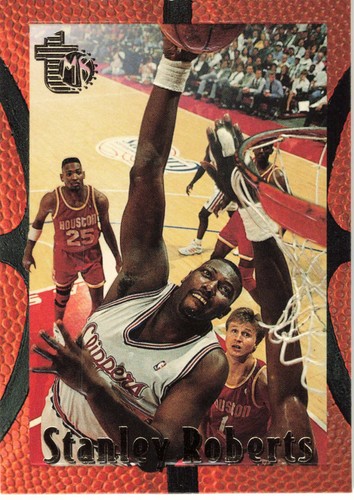 1994 Topps Embossed Stanley Roberts #44 card