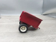 Vintage Tonka Toys Two Wheel Trailer Wagon Red 