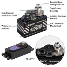 RC Car Trucks Robots 42KG High Torque Digital Servo Motor Metal Gear Steering