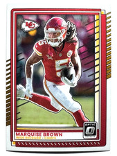 HOLLYWOOD MARQUISE BROWN Kansas City Chiefs 2025 Panini Donruss Optic Card #93