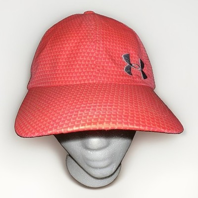 Under Armour Youth Hat Cap Strap Back Pink Coral Athletic Workout Fitness Girl