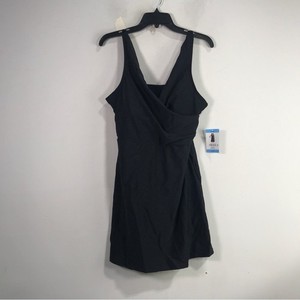 Costume Intero Donna Lands' End Con Zip Frontale E Spalline Regolabili - Taglia Regolare - Foto 4