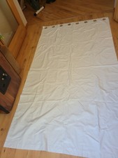  4 Large 51W x 89L White Blackout Window Long Curtains Polyester