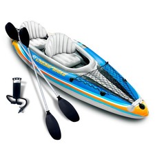 Sunlite Sports Inflatable Kayak 2 Person, Portable Inflatable Boat