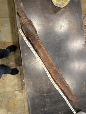Civil War Possible Confederate Leather Sword Scabbard