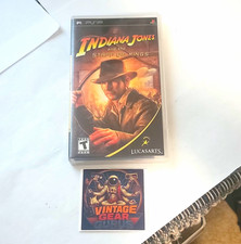 Vintage LucasArts Indiana Jones and the Staff of Kings PSP CIB T NTSC-U/C Tested