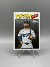 2026 Topps Heritage - Andy Pages #235 Chrome Refractor