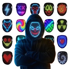 LED Light Up Mask with Gesture Sensing - Fun Kids Toy Gift for Boys Girls