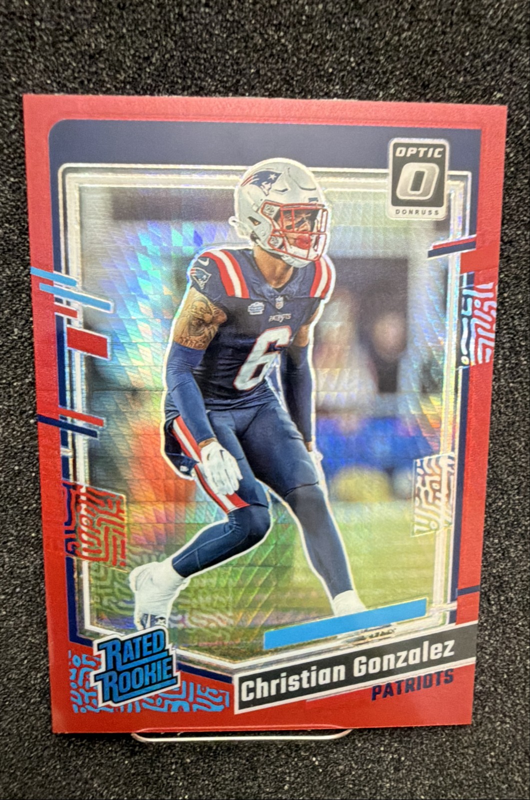 2023 Panini Donruss Optic - Rookie Christian Gonzalez #274 Red Hyper Prizm (RC)