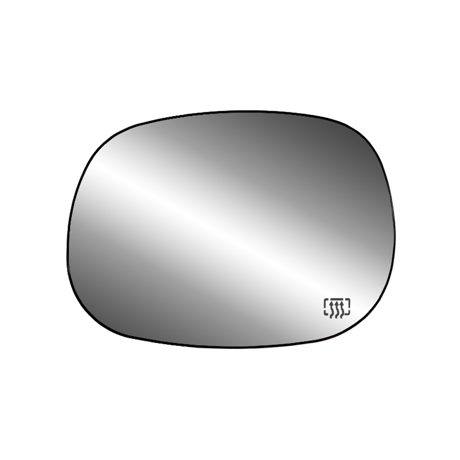 Driver Side Door Mirror Glass Assembly Includes Backing Plate CH1324111