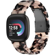 Tuv Plnt Resin Band Compatible Fitbit Versa 4/Versa 3 Bands For Women