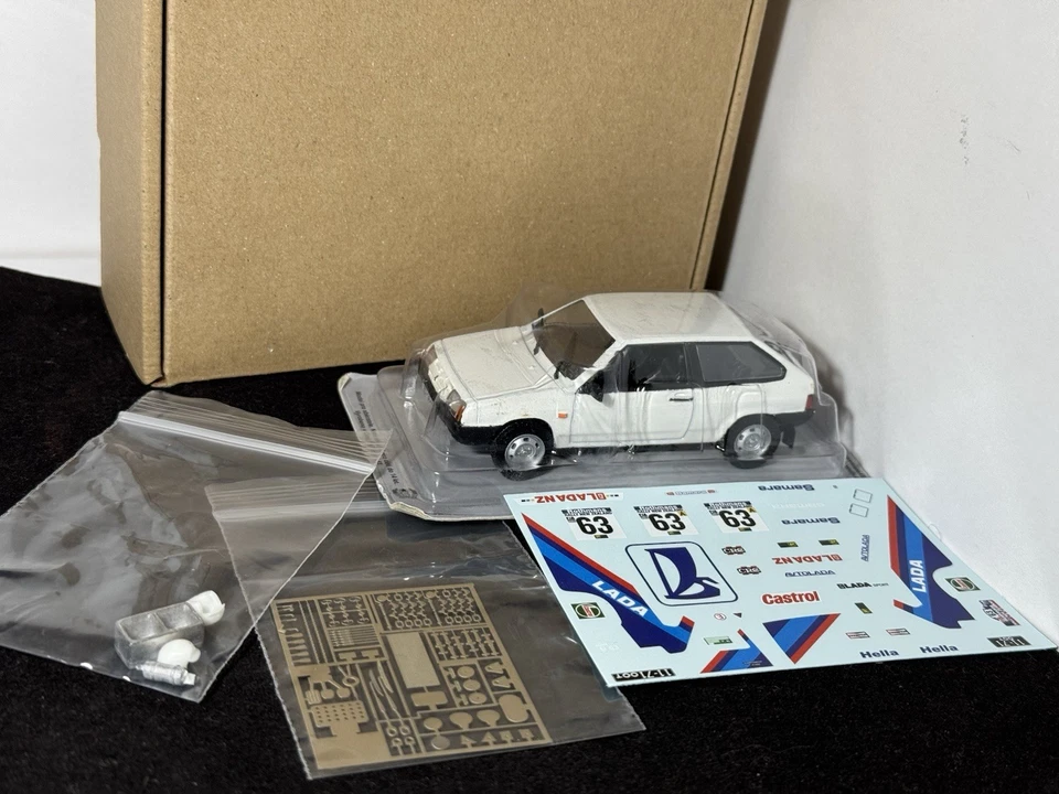 LADA 2108 SAMARA #63 ARTEMENKO-TIMKOVSKY RALLY NEW ZEALANND 1992 Transkit 1:43 - Immagine 2 di 3