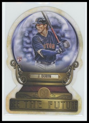 Jarren Duran 2022 Topps Gypsy Queen #CG-5 Crystal Gazing Die Cut Boston Red Sox