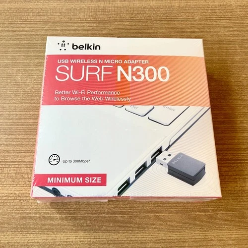 NEUF! Clé Wifi BELKIN USB Wireless N Micro Adapter 300Mbps !