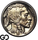 1934-D Buffalo Nickel, Lustrous Choice AU++/Unc