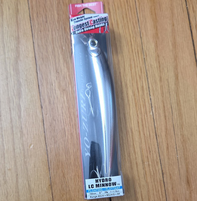 Yo-Zuri Hydro LC Minnow Floating 6in 34g Silver 3ft Dive R1322-CSBL