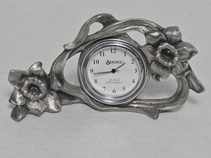 Seagull Pewter Clock for sale | eBay