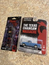 Greenlight The Texas Chainsaw Massacre 1971 Chevrolet C-10 1:64 - Friday 13 Dice