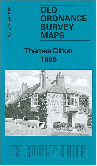 Thames Ditton 1895  Surrey Sheet 12.07 by Alan Godfrey
