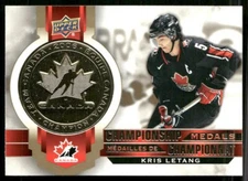 2021-2022  UPPPER DECK  TIM HORTONS  KRIS LETANG