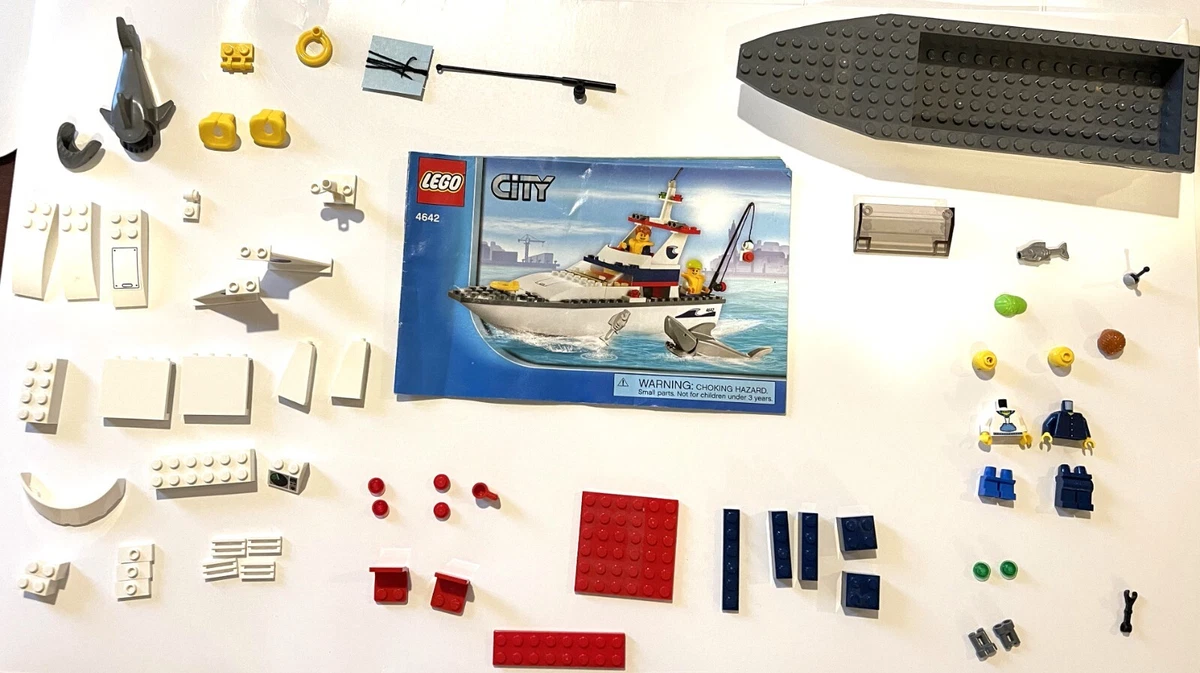 LEGO CITY Fishing Boat 4642 673419142984 eBay