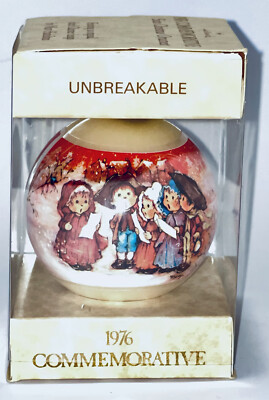 Marvelous Antique 1976 Unbreakable Hallmark Christmas Tree Ornament