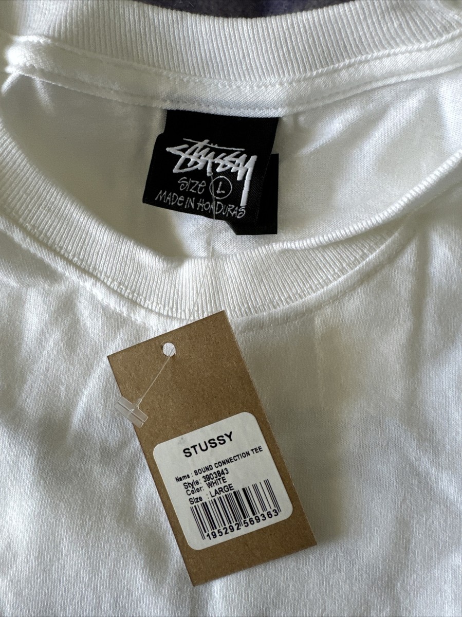 Stussy X Patta Sound Connection Tee White Size L | eBay
