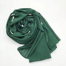 Women Chiffon Long Scarf Hijab Muslim Head Wrap Shawl Islamic Turban Headscarf