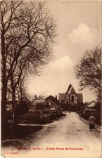 CPA Satorie - Entrée Route de Souesmes (253434)