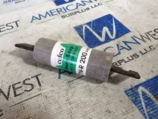 Cefco CTN-R-200 200 Amp 250 Volt Sure Stop Fast Acting Class RK1 Fuse CTNR200