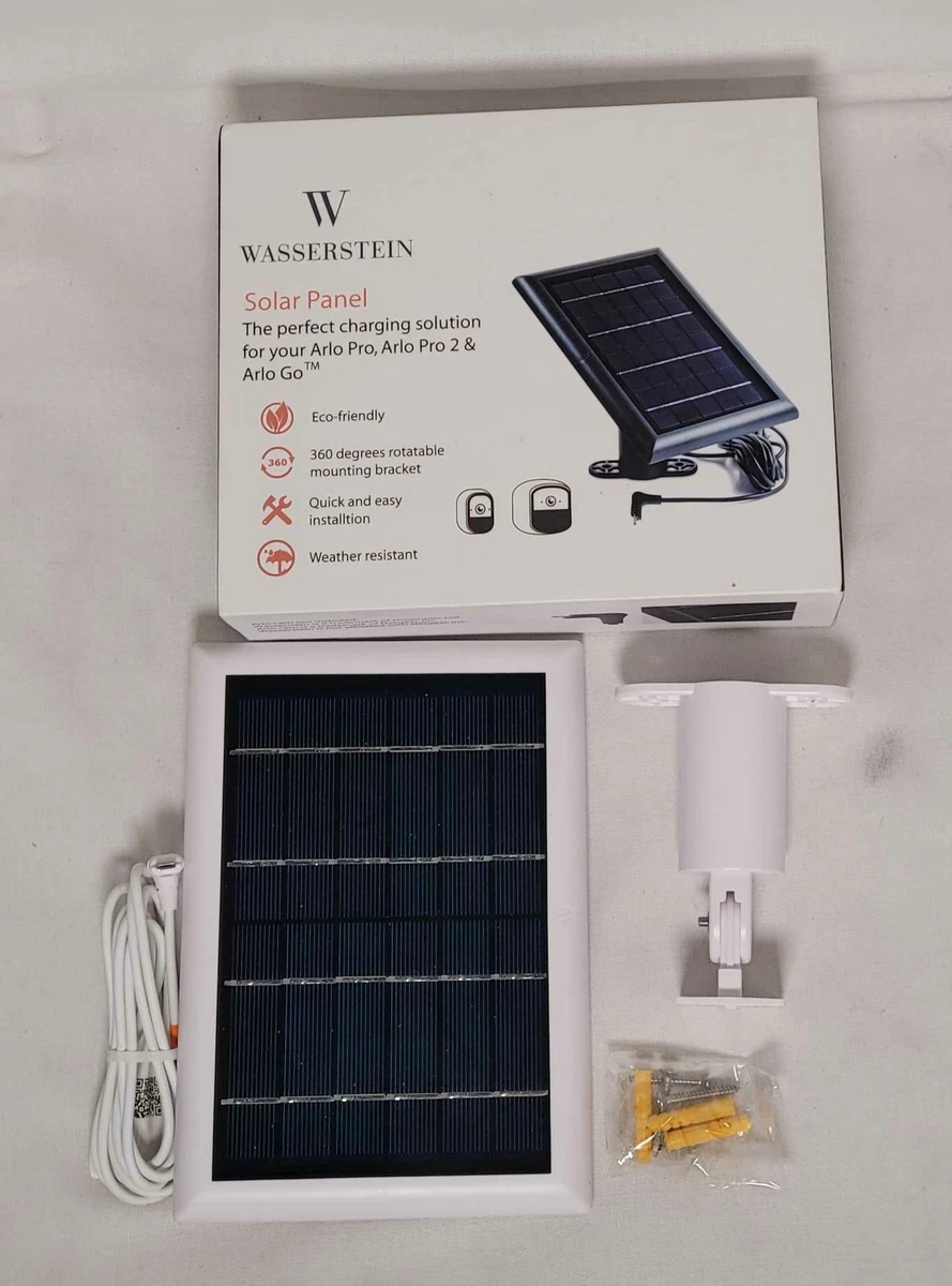 Wasserstein Solar Panel Compatible with Arlo Pro and Arlo Pro 2