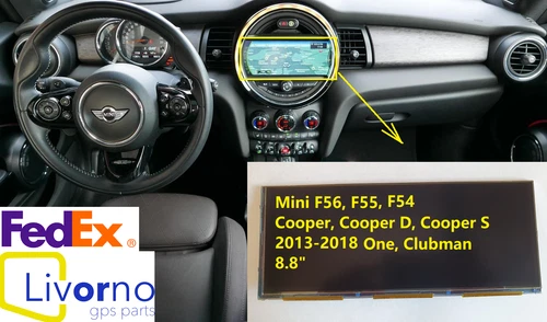 MINI F55 F56 F54 LCD DISPLAY replacement part AL5650 NEW 65509387452 BM 9387452