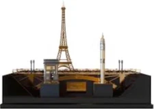 New Limited S.T.Dupont Gas Lighter Silver LINE 2 without box