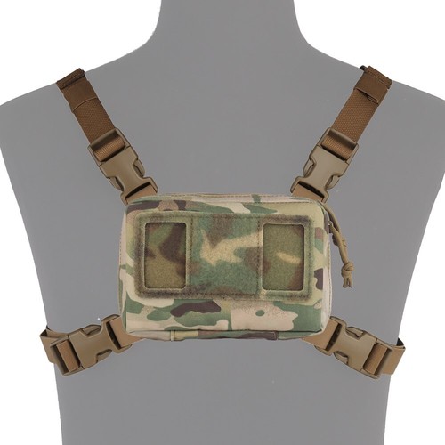 Tactical Vest Phone Carrier Plate Chest Rig MOLLE Folding Navigation Board Pouch - Picture 159 of 175