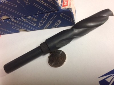 Precision Twist Drill - 3/4 Inch Drill Bit, 1/2 Inch Shank HSS 