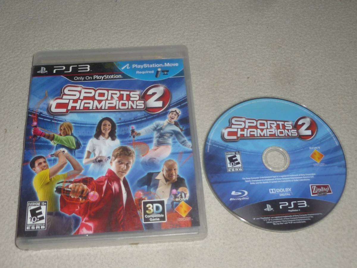 Sports Champions Sony PlayStation 3 Video Game PS3