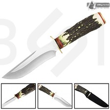 JAGDMESSER GÜRTELMESSER mit Scheide BSH ADVENTURE N-194A Fahrtenmesser Messer