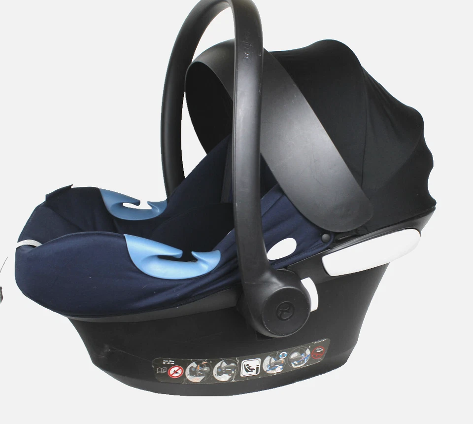 CYBEX Aton M i-Size Babyschale Auto-Kindersitz + Base bis 13 kg nicht neu - Bild 2 von 4