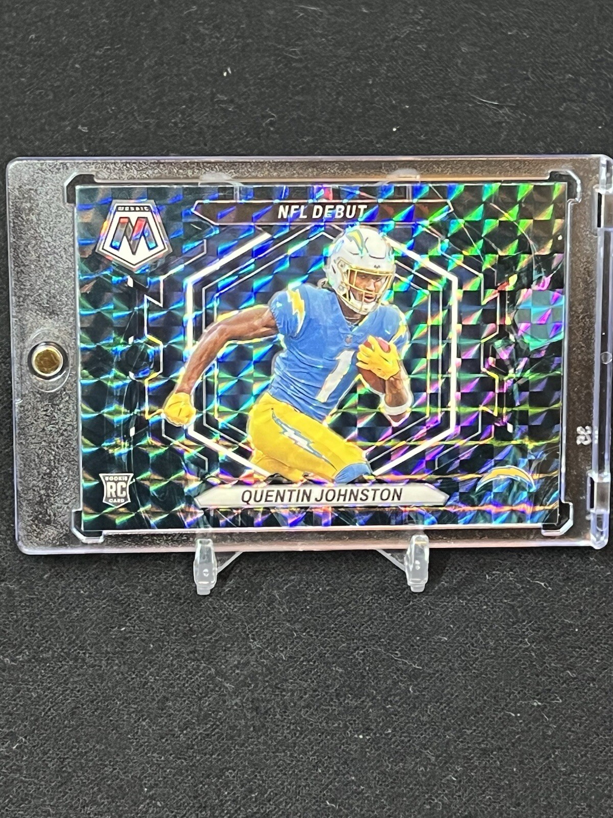 2023 Mosaic NFL Debut Quentin Johnston Genesis Chargers