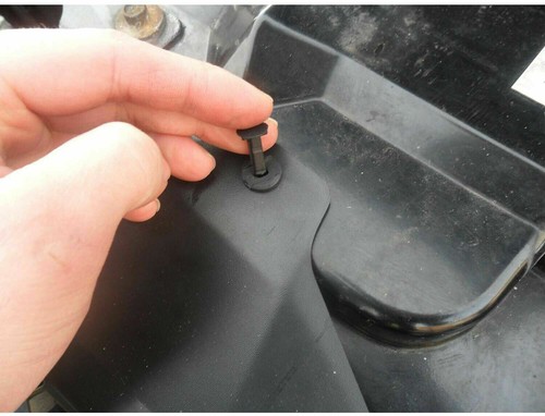 40Pcs Car Push Rivets Fastener Liner Retainer Pin Bumper Clips For GM Chevy Ford - Foto 8 di 12