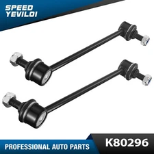 2PC New Black Front Stabilizer Sway Bar End Links for 2005 2006-2012 Ford Escape