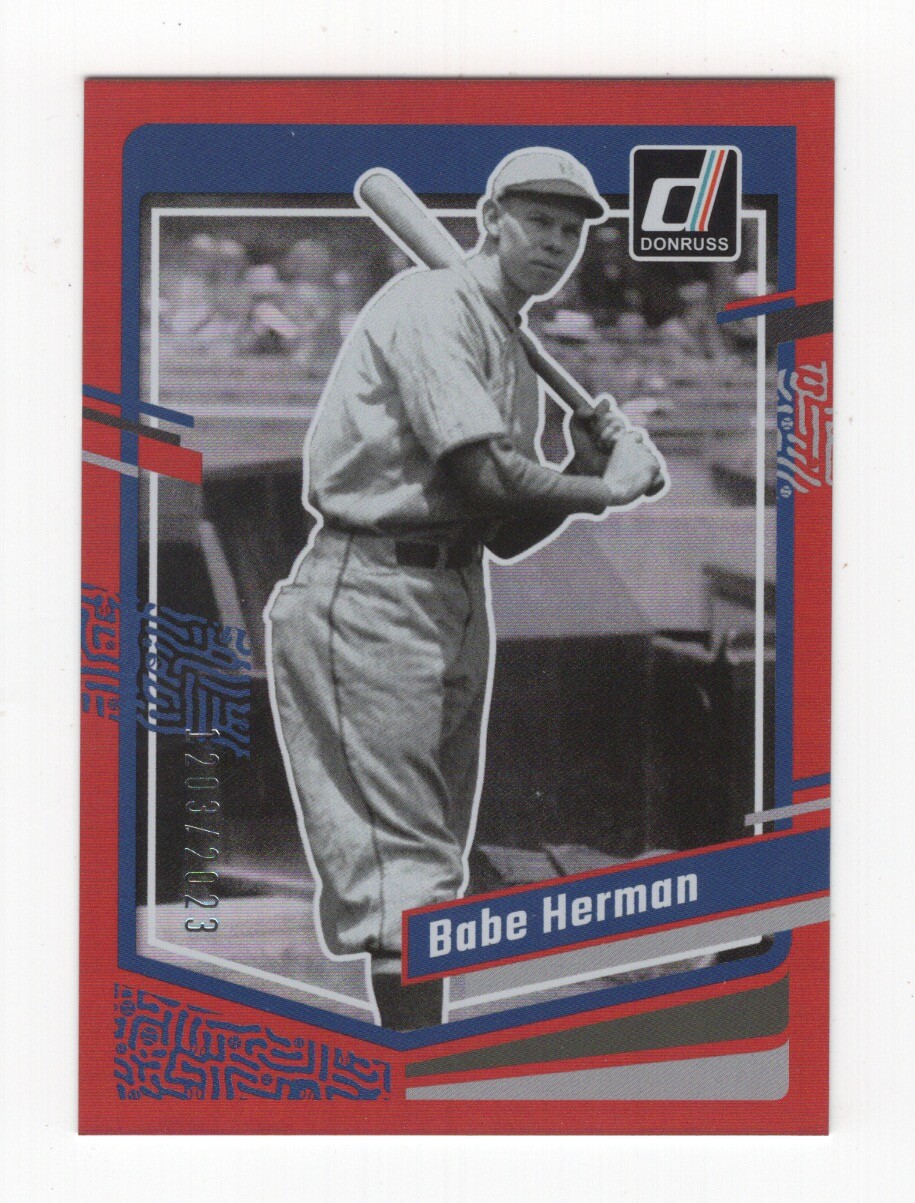 2023 DONRUSS BASEBALL HOLO RED #/2023 ROOKIES & STARS PICK YOUR CARD - Picture 70 of 124