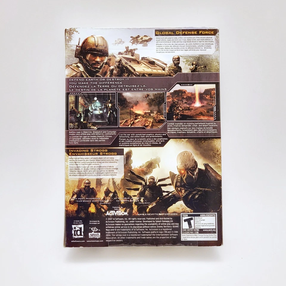 Quake Wars Enemy Territory - PC New & Sealed - id Software - Retro Computer Game - Image 2 of 3