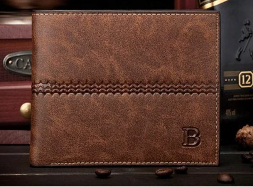 Wallet brand Bogesi fashion vintage design men's pu Synthetic